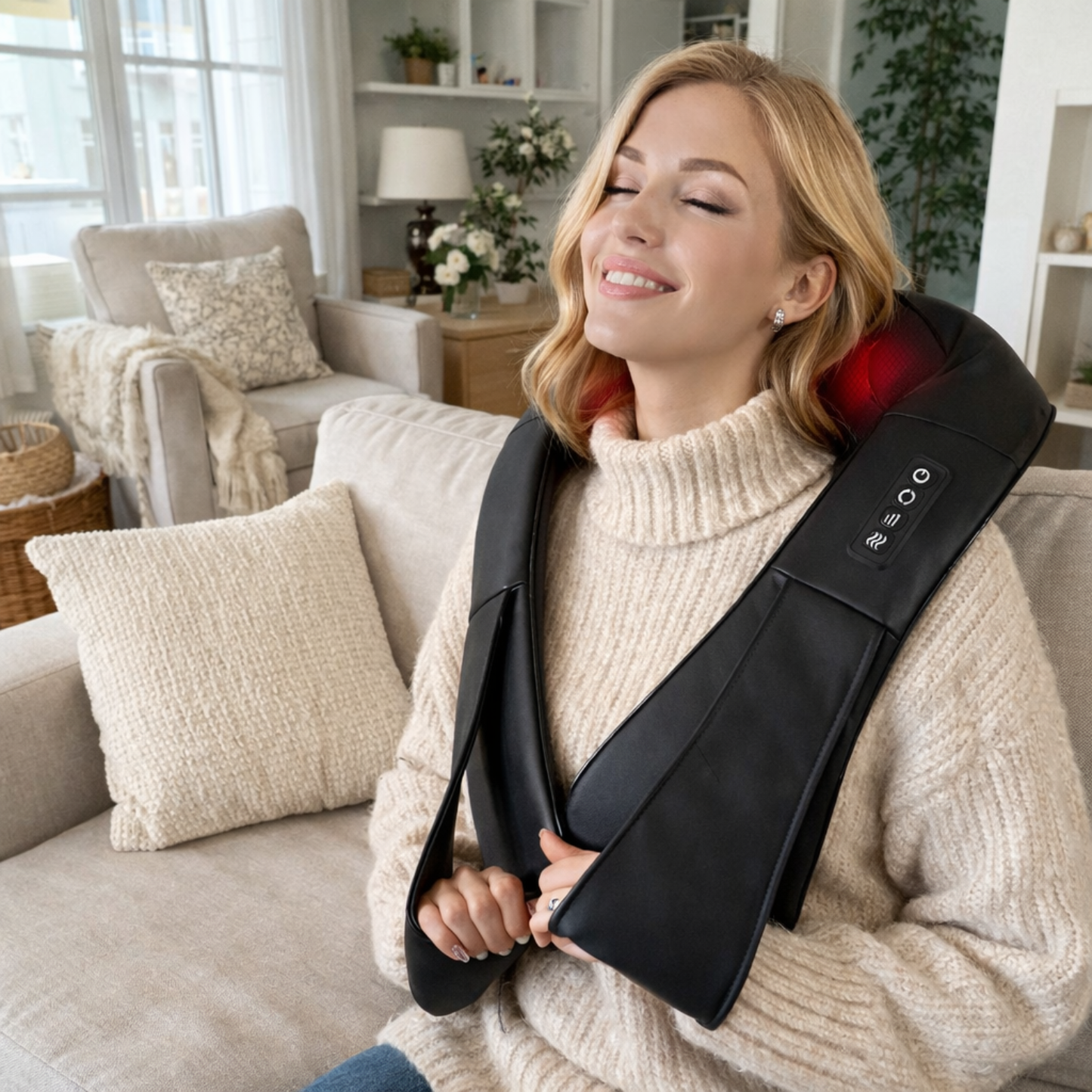 ReLux Pro™ – Deep Tissue Neck and Back Massager